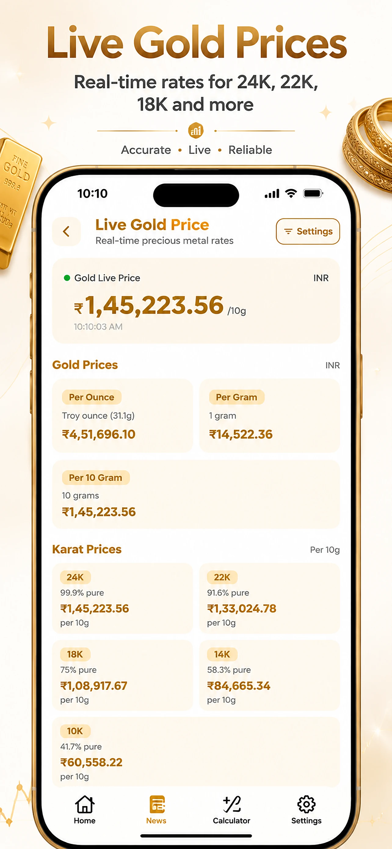 Gold Identifier screenshot
