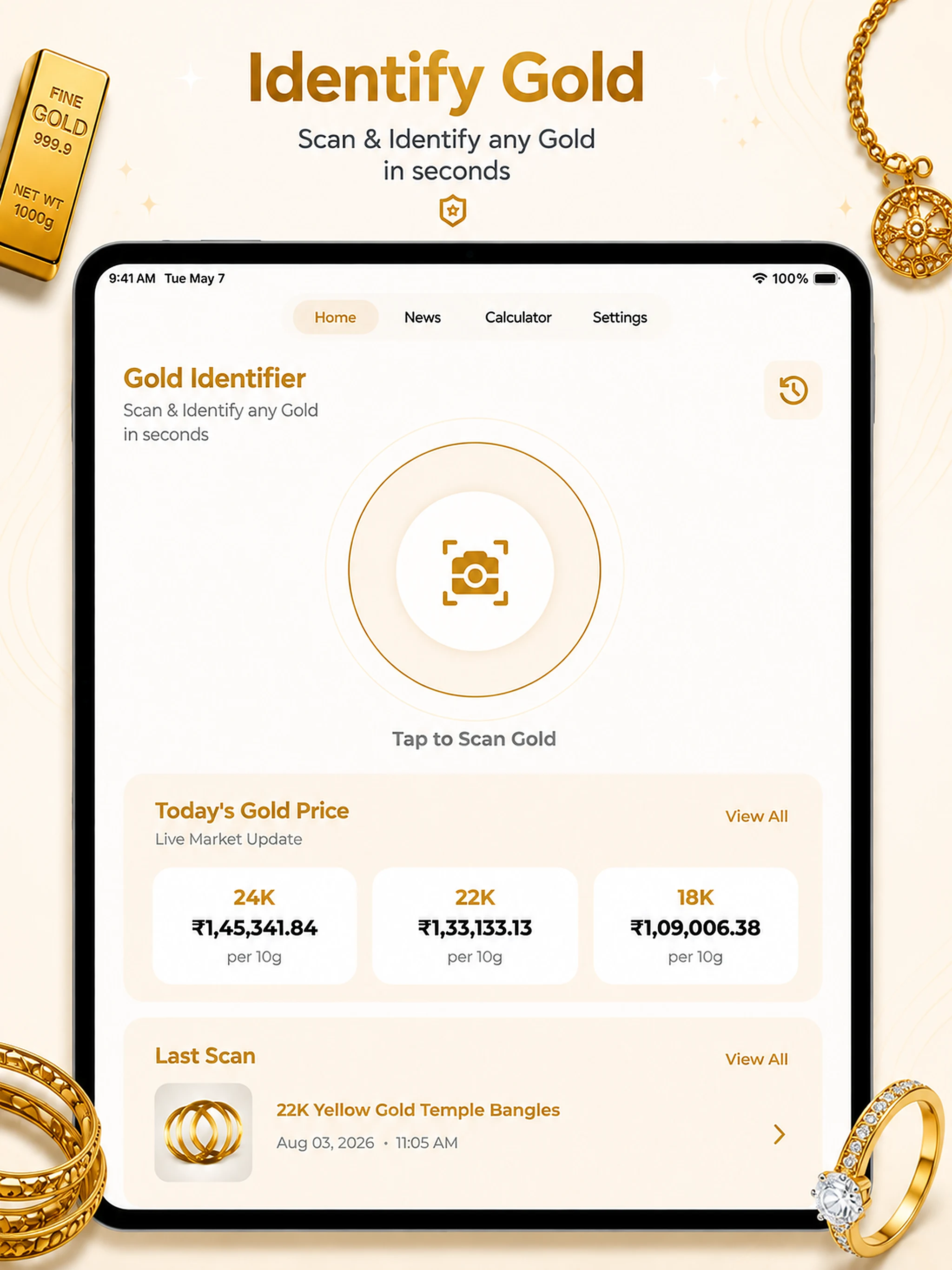 Gold Identifier screenshot