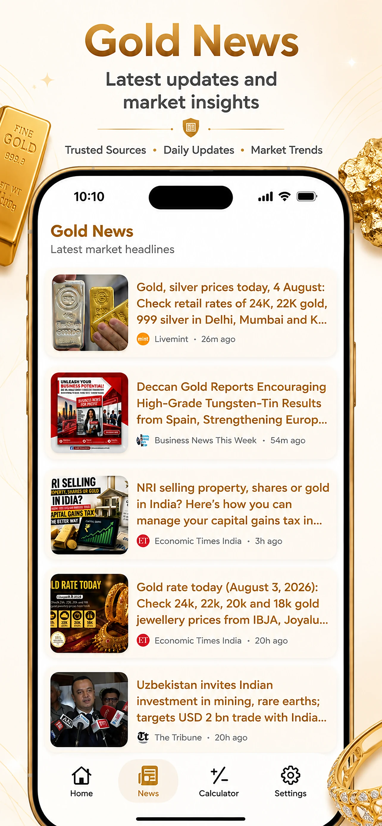 Gold Identifier screenshot