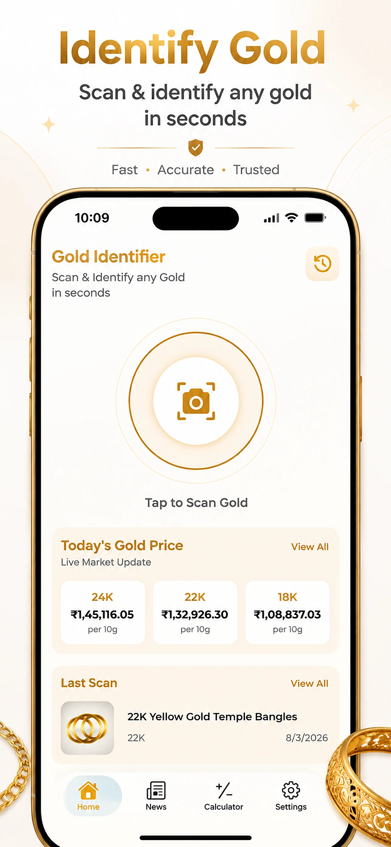 Gold Identifier screenshot